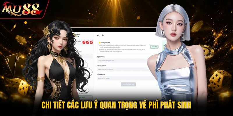 Chính Sách Giao Dịch MU88 An Toàn, Nhanh Chóng Nhất 3 Chi tiết các lưu ý quan trọng về phí phát sinh