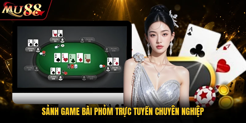 Chơi Phỏm Online MU88 - Sân Chơi Đỉnh Cao Cho Bài Thủ 1 Sảnh game bài Phỏm trực tuyến chuyên nghiệp