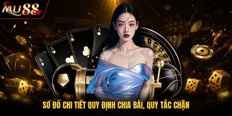 Tiến lên online MU88 - Nơi Hội Tụ Tinh Hoa Bài Lá Online 2 Sơ đồ chi tiết quy định chia bài, quy tắc chặn